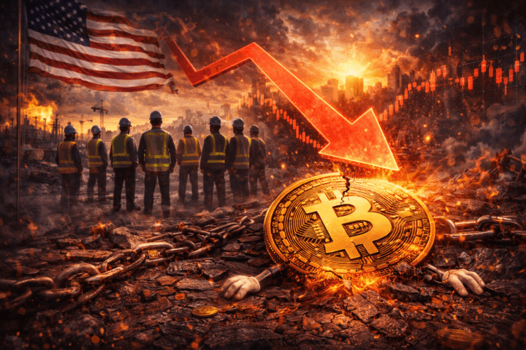 Bitcoin Terkapar: Sinyal Panas dari Pasar Kerja AS?