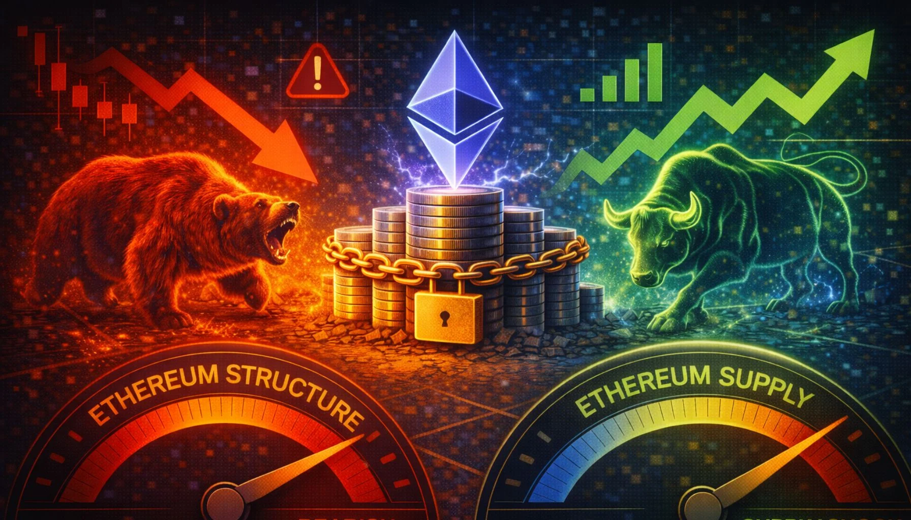 Ethereum Terjepit Antara Posisi Bearish dan Divergensi Hyperliquid