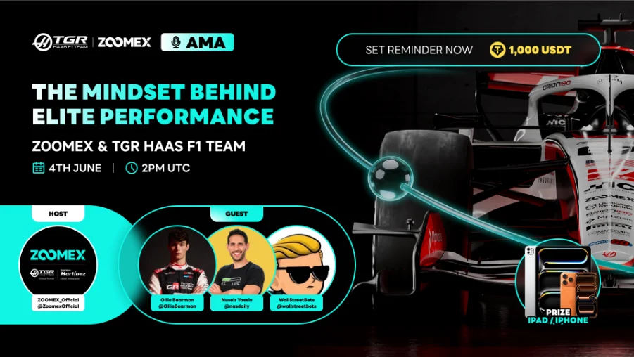 Zoomex X Space Recap: Ollie Bearman, WallStreetBets, dan Nuseir Yassin Berbagi Pengalaman dan Strategi Sukses