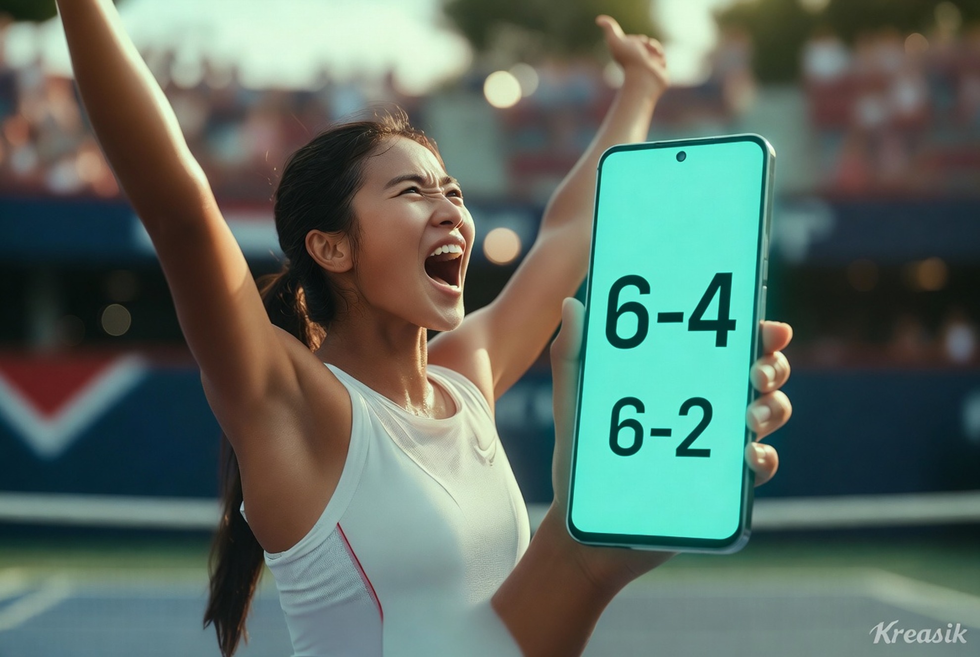 Janice Tjen Tembus 16 Besar DC Open 2026 Berkat Kemenangan 6-4 6-2