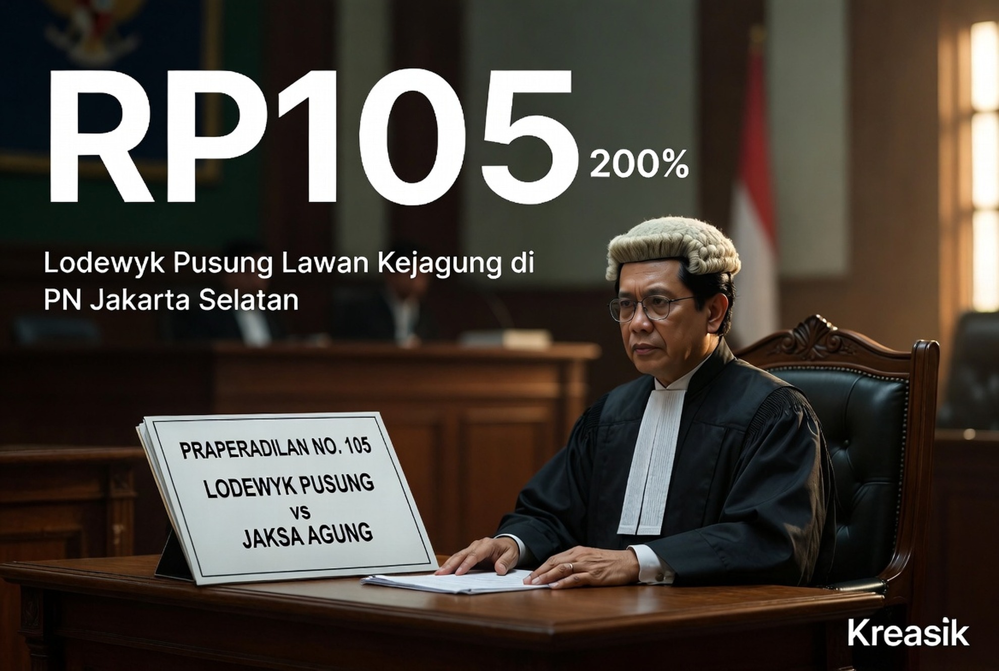 Lodewyk Pusung Lawan Kejagung di PN Jaksel: Audit MBG Rp10,5 T