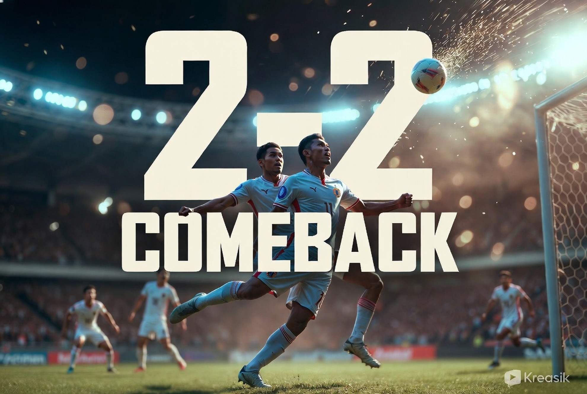 Persija vs Port FC Imbang 2-2 Usai Comeback Dramatis