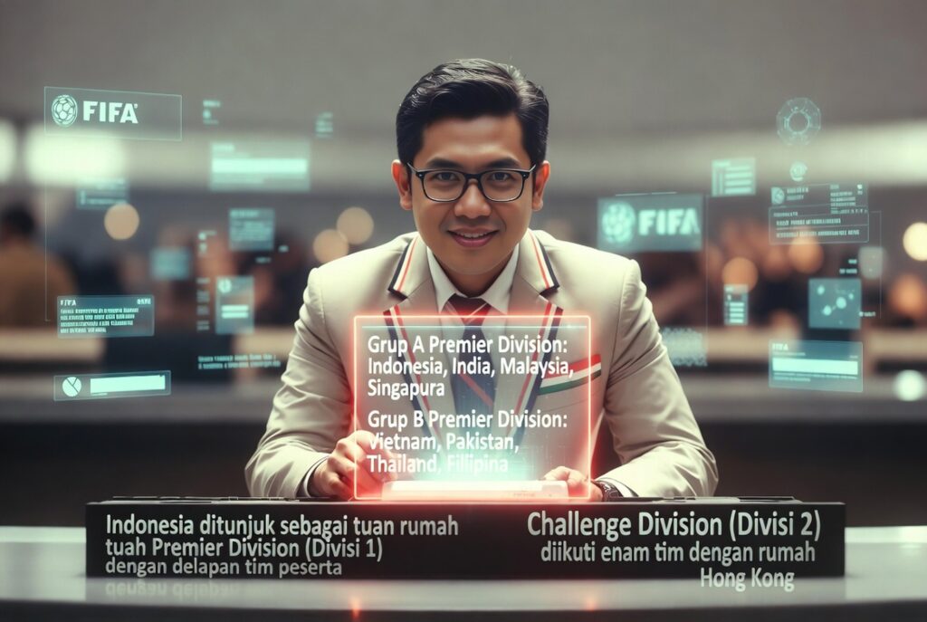 Daftar Grup Premier Division dengan Indonesia di Posisi Tuan Rumah
