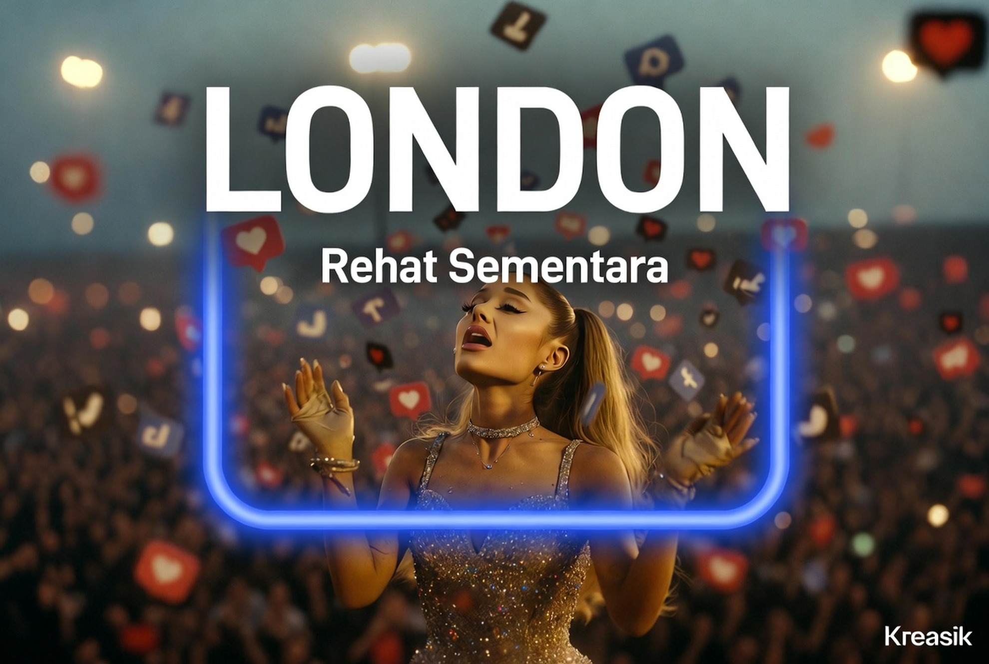 Ariana Grande Rehat Usai Tutup Tur Eternal Sunshine di London