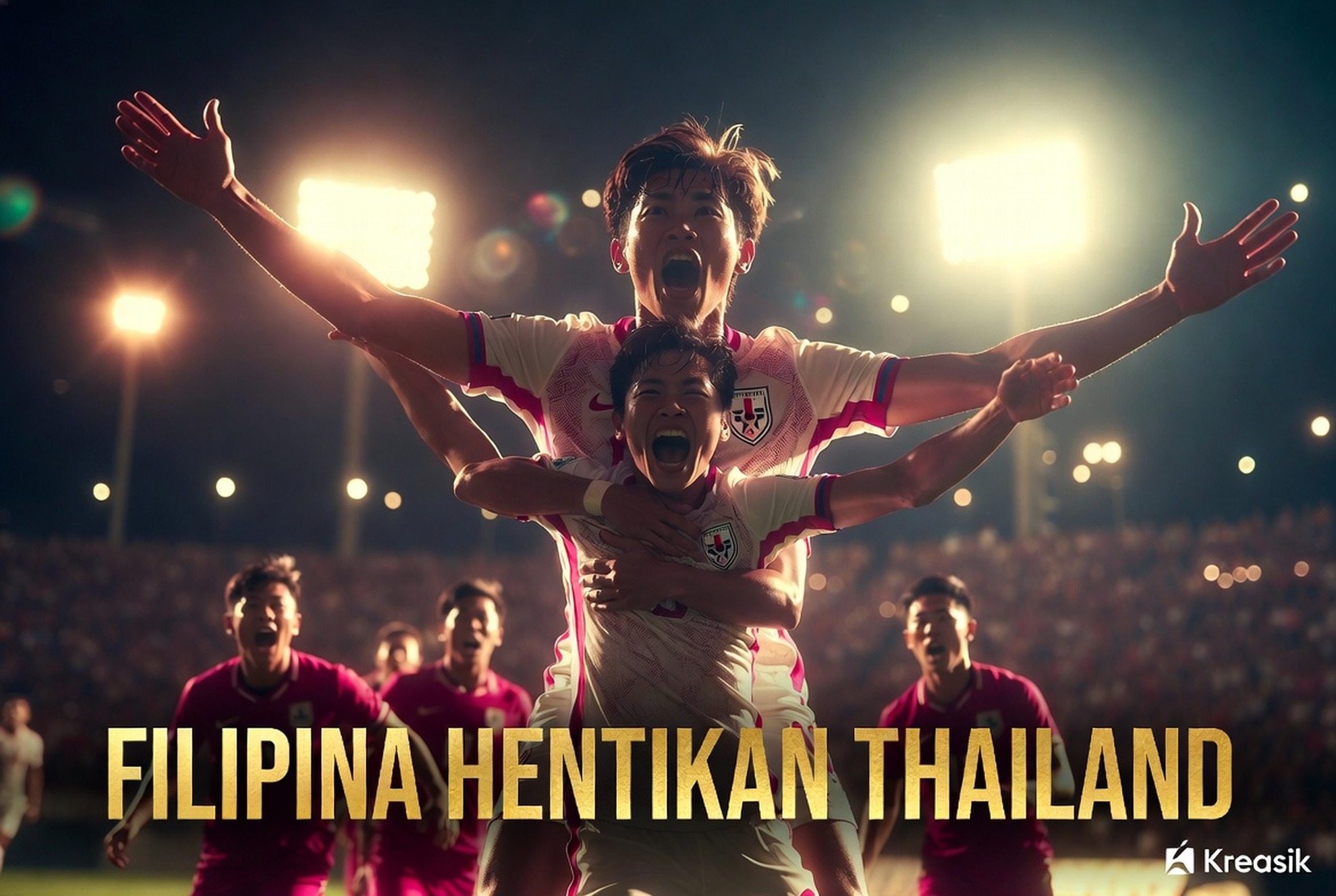 Filipina Hentikan Thailand 2-1, Putus Paceklik 52 Tahun di 2-1