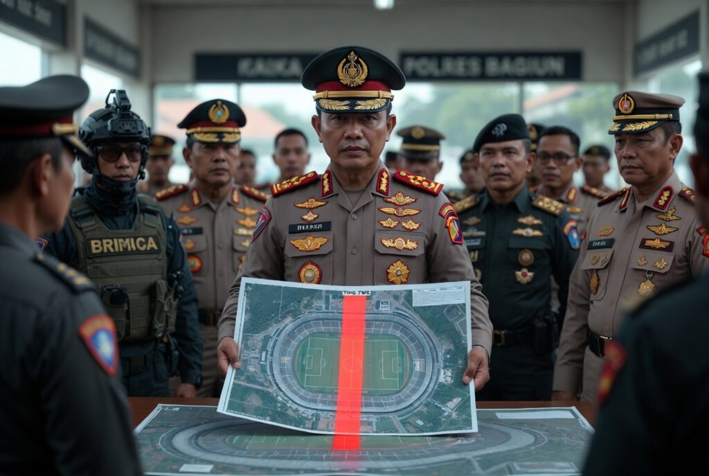 Peran Padal Polres, Brimob, TNI hingga Instansi Daerah dalam Simulasi