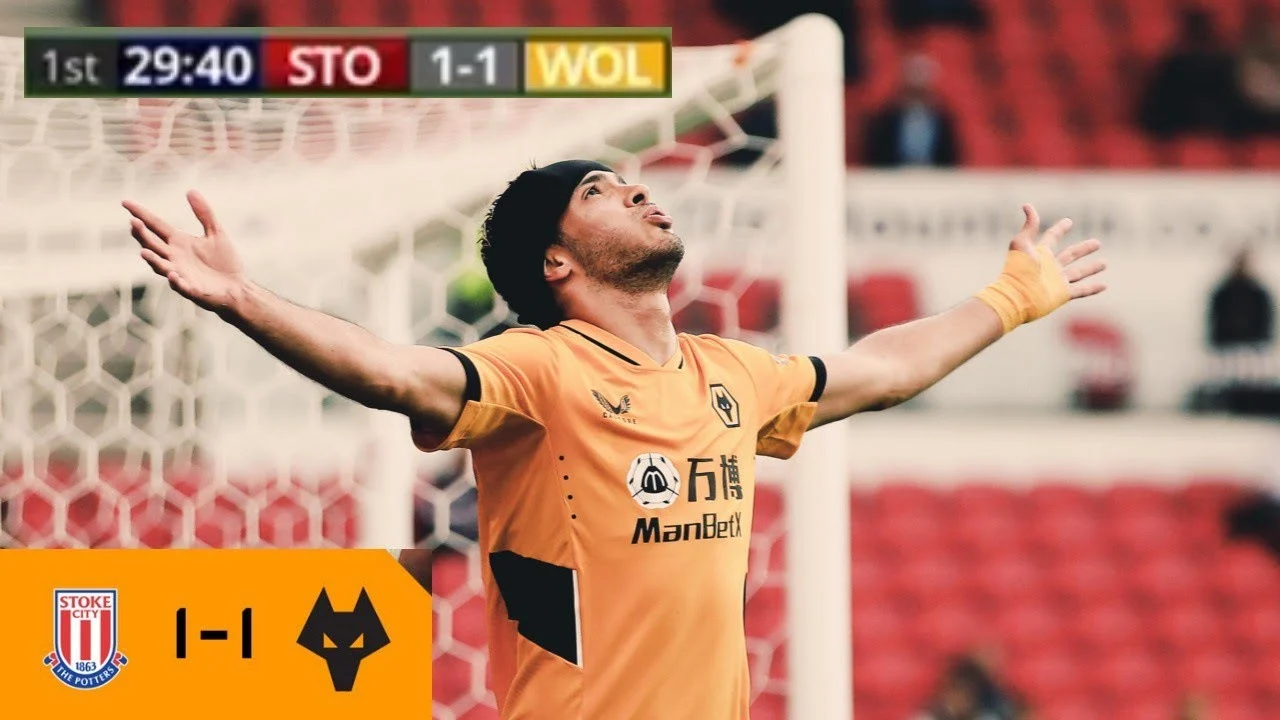 Wolves vs Stoke City: Jiménez Bawa Wolves Raih Kemenangan Dramatis